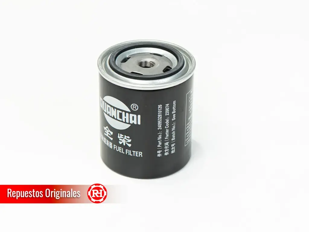 Filtro de combustible RH080T línea 2025 repuesto
