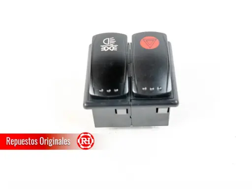Interruptor basculante doble 6A a la izquierda RH050/RH070T
