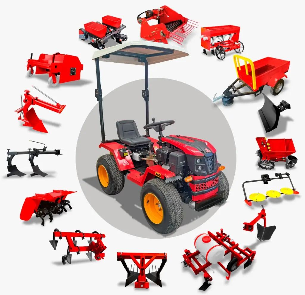 MOTOCULIVADOR TRASERO 90CM PARA RH018G/RH018D