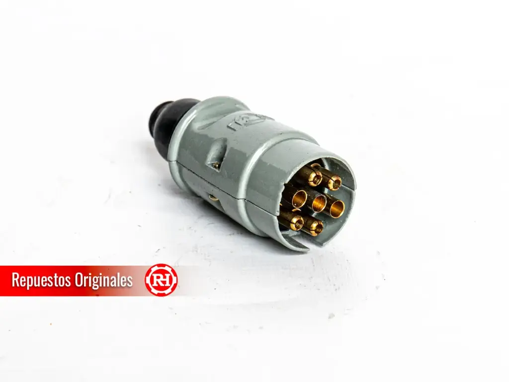 Zócalo de siete orificios con extremo macho RH050/RH070T